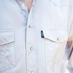 HOOey "Sol" Grey Long Sleeve Pearl Snap Shirt 7 HOOey "Sol" Grey Long Sleeve Pearl Snap Shirt -HOOey Shop SOLGrey fixed