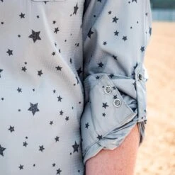 HOOey "Sol" Ladies Grey Stars Long Sleeve Pearl Snap Shirt 11 HOOey "Sol" Ladies Grey Stars Long Sleeve Pearl Snap Shirt -HOOey Shop Untitled 1 930613ae 37e7 45dc 93e8 30eac2290455