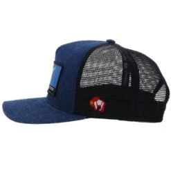 HOOey Wright Brothers Hat Denim/Black -HOOey Shop WB009 2