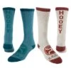 Hooey Athletic Boot 2-Pack Teal/Gray Socks -HOOey Shop a0005759901 1