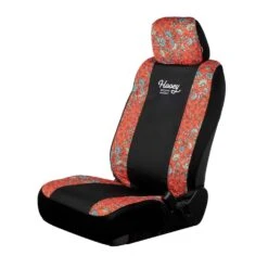 Western Floral Red Hooey Seat Cover