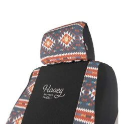 Tucson Aztec Hooey Seat Cover -HOOey Shop c0001597 901 hoo auto sc tucson aztec riggen grip 2 detail