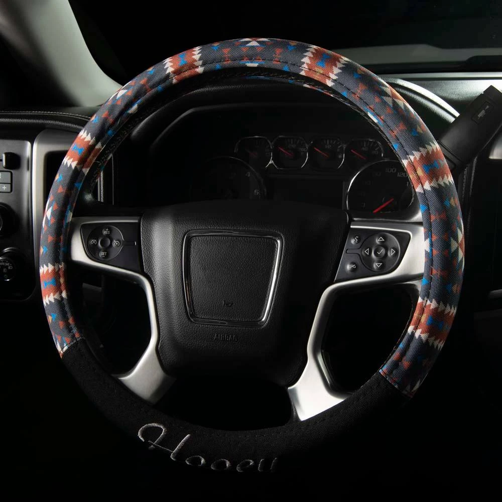 HOOey Tucson Aztec Steering Wheel Cover 3 HOOey Tucson Aztec Steering Wheel Cover - Image 2