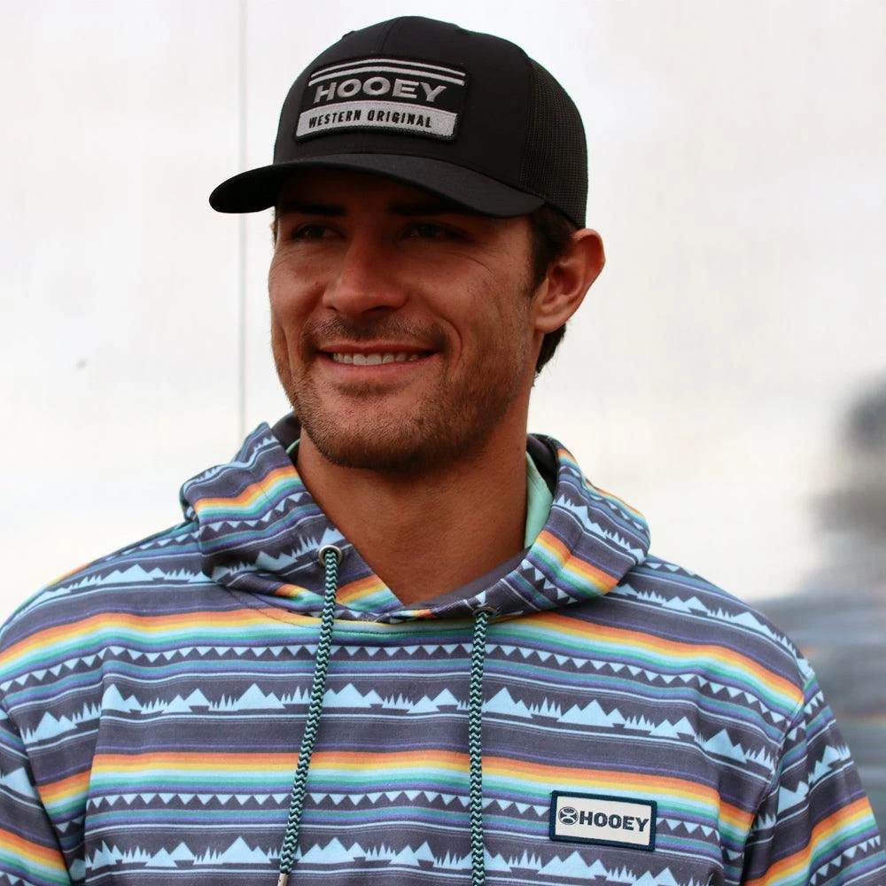 HOOey "Teton" Blue/Navy Hoody 4 HOOey "Teton" Blue/Navy Hoody - Image 2