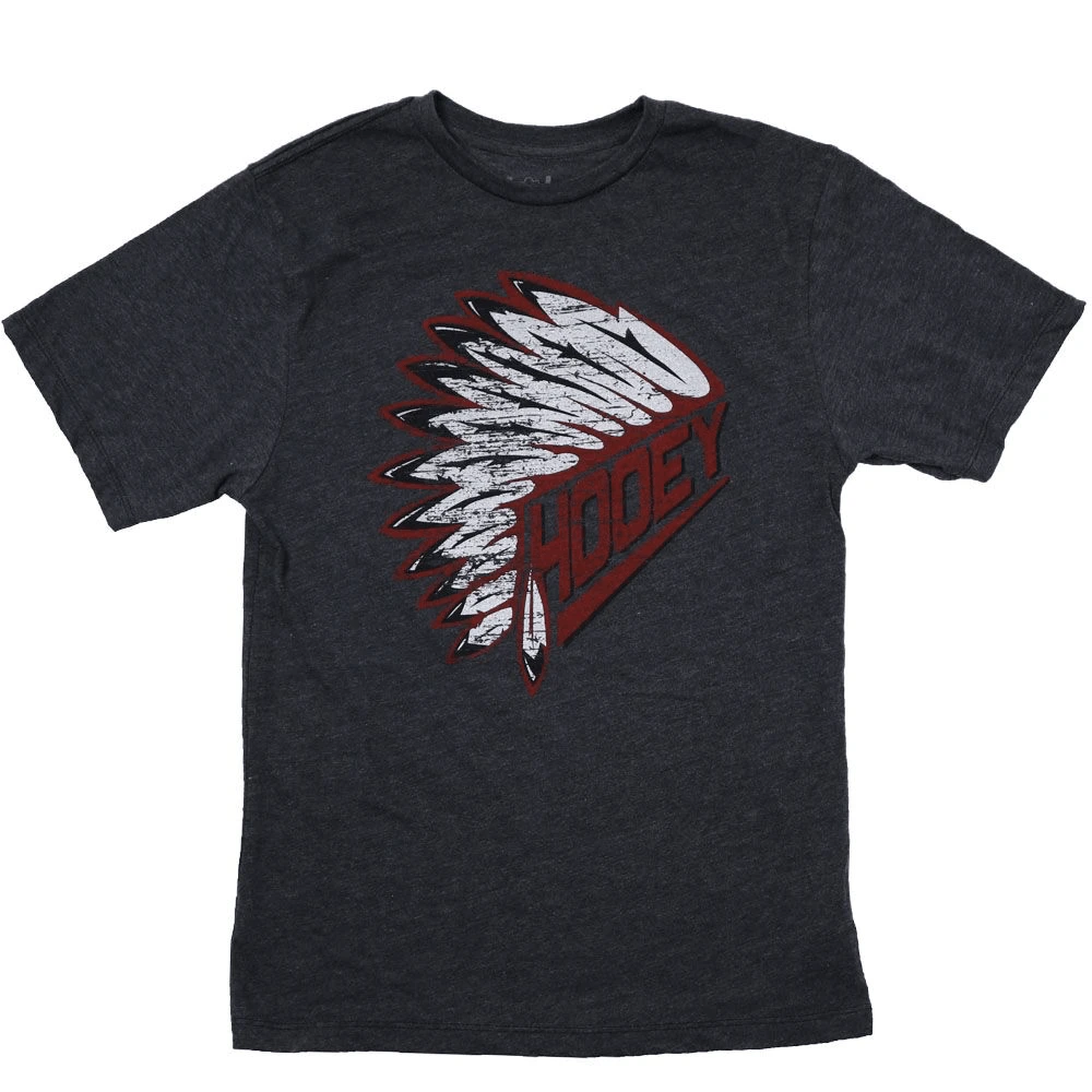 HOOey "First" Grey/Red Tee 3 HOOey "First" Grey/Red Tee