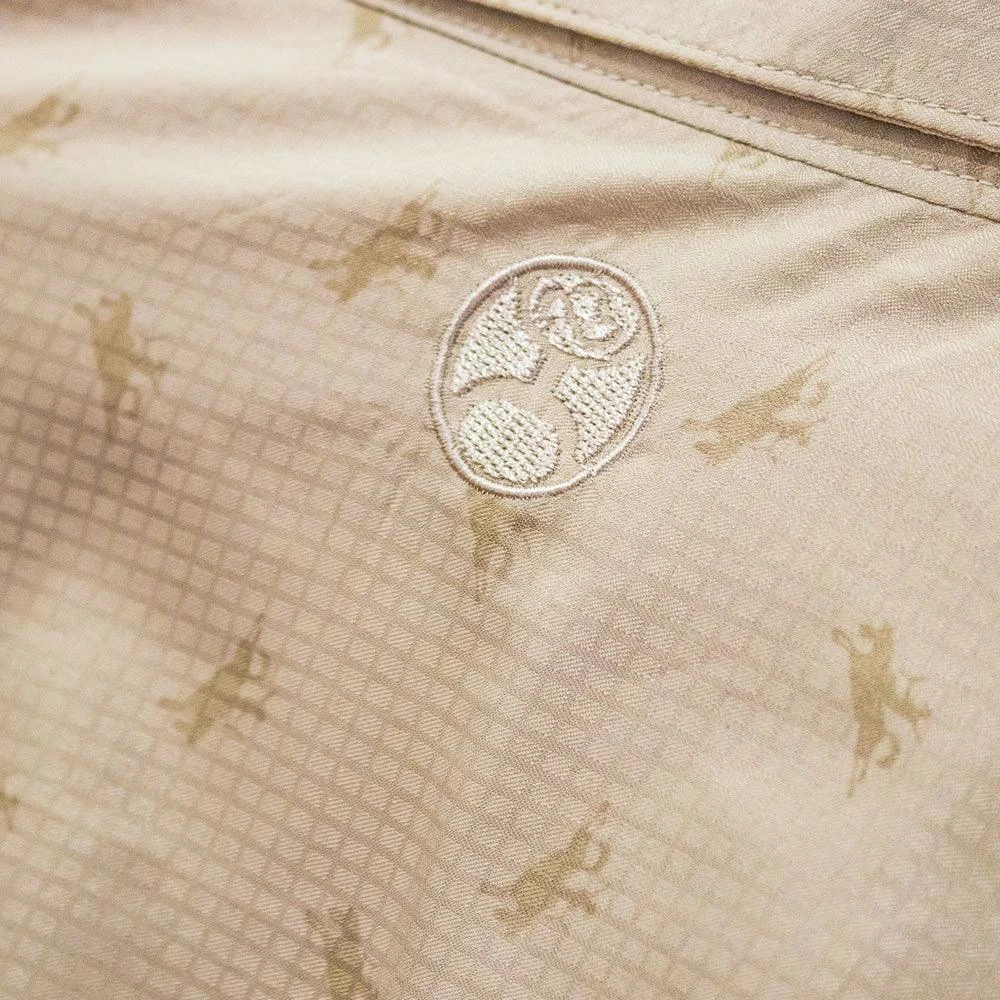 HOOey "Sol" Punchy Tan Short Sleeve Pearl Snap Shirt 5 HOOey "Sol" Punchy Tan Short Sleeve Pearl Snap Shirt - Image 3